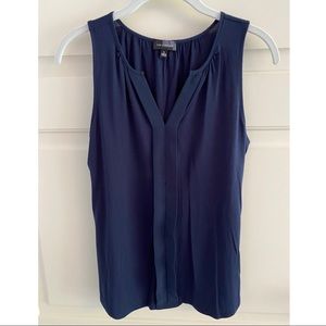 The Limited navy blue v-neck tank top (NWOT)